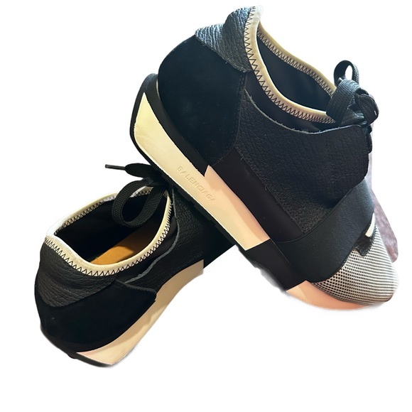 Balenciaga Race Runner 'Black' Grey size 43 US size 10 excellent condition authe - Picture 5 of 5